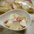 Haru Haru's cooksnap of when they made 簡単おいしい♪あやめ雪の甘酢漬け♪.