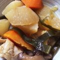 クッキキますたろう's cooksnap of when they made 鶏ももと大根の甘辛煮.