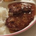 みめぐみりあ's cooksnap of when they made 節約ヘルシー♪和風豆腐ハンバーグ☆.