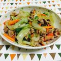 がぁ～こ's cooksnap of when they made 豚とレタスのシャキシャキ炒め♡.