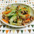 がぁ～こ's cooksnap of when they made 豚とレタスのシャキシャキ炒め♡.