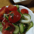 凪なぎ's cooksnap of when they made トマトと胡瓜の酢の物.