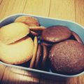 1○6○8○'s cooksnap of when they made 型なし☆簡単ラングドシャ風クッキー.