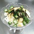 くーティン's cooksnap of when they made おくらと長芋のわさび和え.