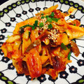 ｙｕｒｉｐｐｐ's cooksnap of when they made エリンギでかさまし、簡単豚キムチ炒め。.