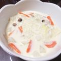コモドラ's cooksnap of when they made ぽかぽかしょうが豆乳スープ.