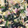 akiママ♪'s cooksnap of when they made お弁当用。卵とほうれん草のソテー.