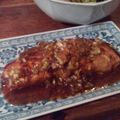 にわとりとたまご's cooksnap of when they made 簡単！鮭のネギ 味噌 にんにく焼き！.