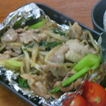 もぐら～ぬ's cooksnap of when they made ｽﾋﾟｰﾃﾞｨ♥豚と小松菜の酢醤油炒め♪.