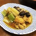 YUKIKI☆'s cooksnap of when they made 油あげと長ネギと茸の含ませ煮.