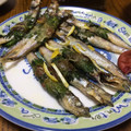 干し芋ちゃん's cooksnap of when they made ししゃもの梅しそ海苔巻き焼き.