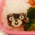 こてたす's cooksnap of when they made ダブル くまもん 弁当.