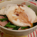 rie-tin's cooksnap of when they made 簡単朝食★ほうれん草目玉焼き丼.