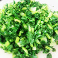 陽★蜜's cooksnap of when they made ＊大根の葉の冷凍保存方法と常備菜＊.