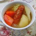 ayuteddy's cooksnap of when they made ポトフ♪トマトジュース　コンソメ　超簡単.