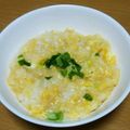 tokooooo's cooksnap of when they made はるばぁちゃんのたまご味噌粥.