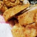 めぐdon's cooksnap of when they made とり天 カレーチーズ味.
