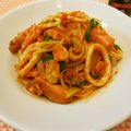 Hirarinn☆'s cooksnap of when they made レンジで☆アマトリチャーナ トマトソース.
