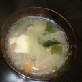 ｽｶｲﾌｨｯｼｭ☆'s cooksnap of when they made なべの残り野菜でお味噌汁.