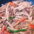 ぷいぷいルンルン's cooksnap of when they made ☆肉味噌大根炒め☆.