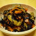ノチアチ's cooksnap of when they made めんつゆだけでヒジキ煮.