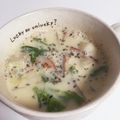 beginner♡Y's cooksnap of when they made かぶとベーコンの豆乳スープ.