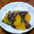 ＹＵ−ＮＯＮ♪'s cooksnap of when they made ゆであずきの缶詰で作るカボチャのいとこ煮.