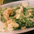 kaeかえちゃん's cooksnap of when they made 鮭とブロッコリーとたまごのサラダ.