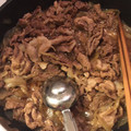 雄ちゃんのママ's cooksnap of when they made 簡単！我が家の牛丼！.
