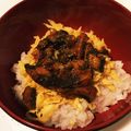 xoaixo's cooksnap of when they made 鰻のひつまぶし.