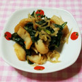 うさうさまろん's cooksnap of when they made 10分でCa 小松菜と切干大根の煮びたし.