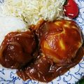 ジャックモモ's cooksnap of when they made 手作り簡単煮込みハンバーグソース.