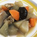 クック1VTI0F☆'s cooksnap of when they made 鶏肉と大根の煮物.