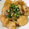 いさりんご's cooksnap of when they made 鳥むね肉と大根のポン酢炒め煮.