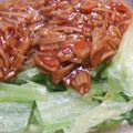 よちコン's cooksnap of when they made シャキシャキレタスのオイスター蟹あんかけ.