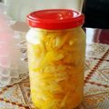 michygel's cooksnap of when they made 柚子皮の塩漬け.