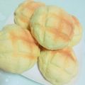 army16's cooksnap of when they made 薄力粉だけでメロンパン.