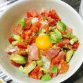 冴たんママ's cooksnap of when they made まぐろ・アボカド・トマトの丼.