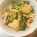 Nao7776's cooksnap of when they made 油揚げと小松菜とツナの炒め物.