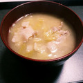 泉李†'s cooksnap of when they made 時短☆白菜とえのきの豚汁.