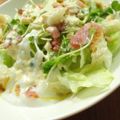noamanma's cooksnap of when they made 居酒屋さんのシーザーサラダ★.