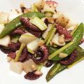 maimai827's cooksnap of when they made 蛸と枝豆のガーリックいため.