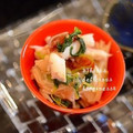 ruruchirin's cooksnap of when they made 三つ葉と鶏ささみの梅おろしあえ.