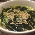 BALANce78's cooksnap of when they made 韓国ワカメのスープ.