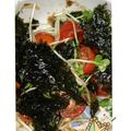 ｽｶｲﾌｨｯｼｭ☆'s cooksnap of when they made 冷やしトマトの＊海苔かけサラダ＊.