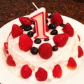 極寒のありんこ's cooksnap of when they made ☆☆　１歳の誕生日　離乳食　ケーキ　☆☆.