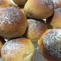 ちまこむ's cooksnap of when they made HBで作る♡きな粉とバナナのふんわりパン.