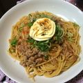 ぷぺでぃぺ's cooksnap of when they made うまうま納豆スパゲッティー.