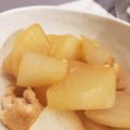 haruchiro's cooksnap of when they made ほくほく大根と豚バラの煮物.