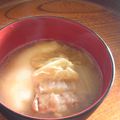 野菜のはたけ's cooksnap of when they made 白菜と切り餅だけ！おばあちゃんの煮餅♡.